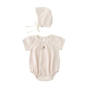 [밍크뮤]SC선물(크림)아미띠에슈슈SET바디슈트(3537067603)신생아 백일돌선물용 외출우주복