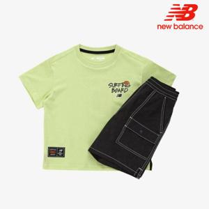 [뉴발란스]뉴발란스 키즈 Surfing 컬러풀 유니 셋업 NK9YE2701U-