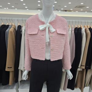 [숲]볼륨메탈크롭재킷 OA3JKT181