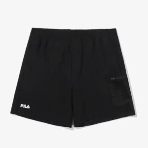 휠라반바지 TQJ FS2TRF2401M-BLK 핫써머 우븐 포켓 반바지