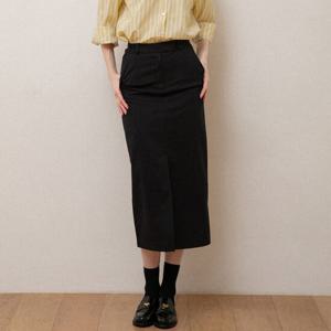 부루앤쥬디 앞슬릿 H라인 스커트 BBRESK101P