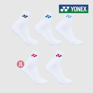 요넥스 2024FW 249SN002M 남성 장목 스포츠양말 5켤레 세트