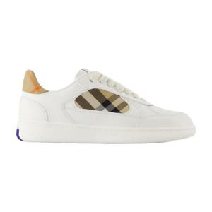 버버리 스니커즈 8108654 A1464 WHITE SAND IP CHK white
