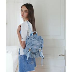[에고이스트] ER2OAB01 [BLUE LABEL] 볼륨 셔링 나일론 백팩 (25년 여름)
