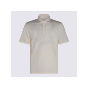 BRUNELLO CUCINELLI 코튼 린넨 폴로 셔츠 1878280