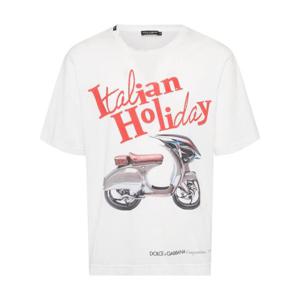 돌체앤가바나 Italian Holiday 프린트 티셔츠 81I-021025