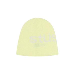 스투시 헬베티카 UV 스컬캡 옐로우 1321210