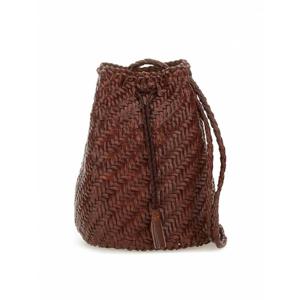 [DRAGON DIFFUSION] 여성 크로스 바디 백 폼폼 더블 점프 Tan 8838BRUCIATO Brown /8