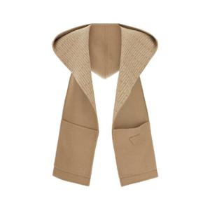 PRADA Camel wool scarf 1FS0582FK6 F0824