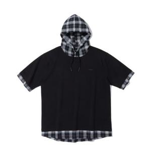 인터크루 HC10 남여,체크링후드반팔 ITZ2TH02A