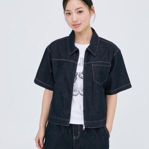 잠뱅이 동백01 불변난스판노말워싱반팔데님 AP2DDJ456