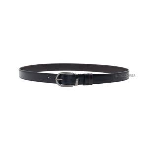[몽블랑] SS25 남성 말발굽형 버클 벨트 128803 BLACK BROWN