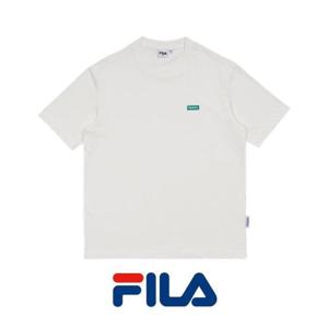 [휠라] HC06 깨끗 스몰 로고 면혼방 반팔티 RSF2134X