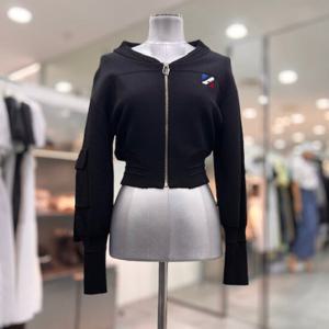 [에고이스트]자수 포인트 볼륨 크롭 가디건 EQ2KG361HJ