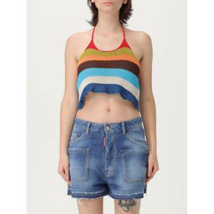 [DSQUARED2] 여성 탑 티셔츠 S73HA0171D13128 961 Gnawed Blue /6