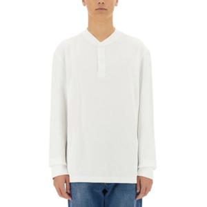 바버 X 바라쿠타 긴팔 티셔츠 BRTEE0019 UT2891800 WHITE