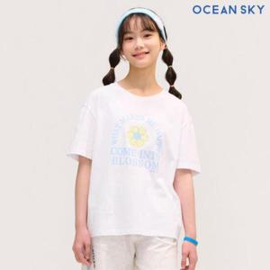 오션스카이 HC04 데일리 그래픽 반팔 티셔츠 DBJG5851C01