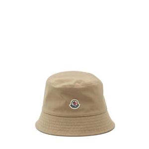 Moncler 로고 패치 좁은 챙 버킷 모자 3B000255983X 226 TP934714855