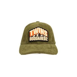 Dsquared2 로고 아플리케 디스트레스드 야구모자 BCM087316204546 8066 TP934737141