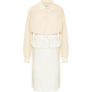 25 SS 메종마르지엘라 긴소매 미디 드레스 S51DD0037MTJ030 TP437790035