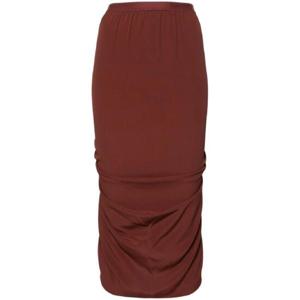 25 SS 릭오웬스 슈림프 레이프 미디 스커트 RP01D2330CC TP432513025