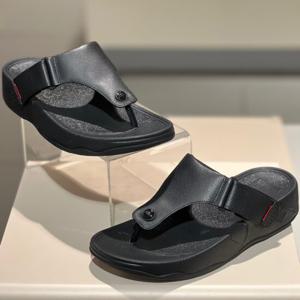 핏플랍 25S/S 트랙 II 남성 토 포스트 FFSO5E757BK 올블랙