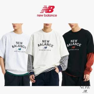 뉴발란스 UNI 에센셜 반팔 맨투맨 NBNCE21053