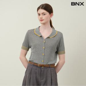 [BNX]카라넥 반팔 가디건 (BX2CD011L0)