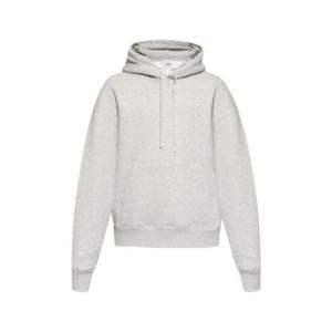 아미 톤온톤 하트 로고 엠보스 후드 헤더 애쉬 그레이 USW227-749-0951