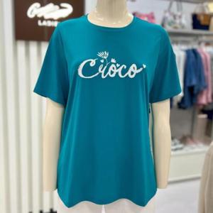 크로커다일레이디 HC28 원포인트 라운드티 CLEMTS902