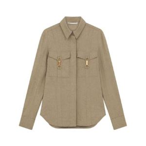 25 SS Stella McCartney 플란넬 울 셔츠 6201203CU703 TP432088074