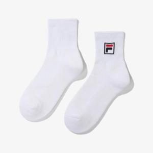휠라 중목 양말 FS3SCF5250X_OWH