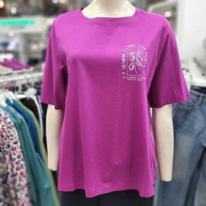 [크로커다일레이디] DP01 면실켓라운드티 CLEMTS906