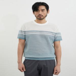 [인디안]칼라감좋은 손세탁 되는 여름 니트BR4M3101(01)