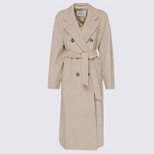 막스마라 베이지 더블브레스트 코트 2521018011600 10806032
