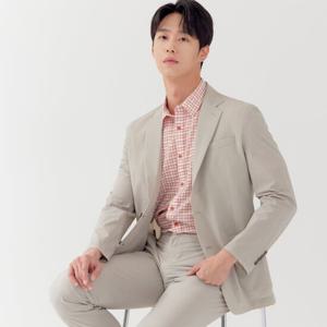 [라이프로그] 남성 아웃포켓 슬림핏 셋업 자켓 MCJKP333_BE