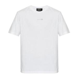 Dsquared2 로고 플라크 크루넥 티셔츠 S74GD1398D20020 100 TP935001939