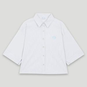[코데즈컴바인] 잔스트라이프 자수 셔츠 (CKB-SH304W5)