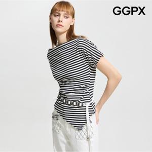 [GGPX] 오프숄더 보호시크룩 티셔츠 (GP5TS048F)