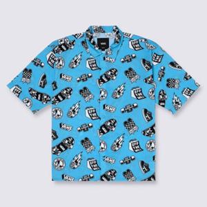 반스 VN000RA8FGQ 아티스트 컬렉션 Vans X Space Molly 반소매 셔츠 여름 오버핏 오버사이즈 남여공용