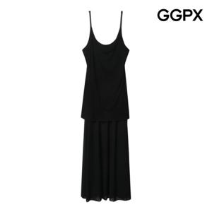 [GGPX] 시스루 맥시 뷔스티에 원피스 (GP6OP003F)