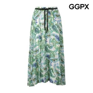 [GGPX] 페이즐리 밴딩 쉬폰 스커트 (GP6SK006F)