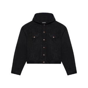발렌시아가 후드 셔츠 재킷 657606TJW58