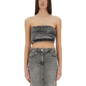 MOSCHINO JEANS DENIM TOP 08103219_1508