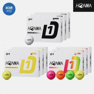 [혼마] 3더즌 36알 2024 혼마 D1 골프볼 남여공용  3COLORS  TA3