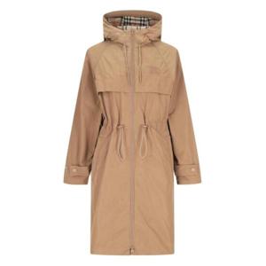 Burberry Charminster 드로스트링 웨이스트 후드 코트 8070762A1420 CAMEL TP941736684