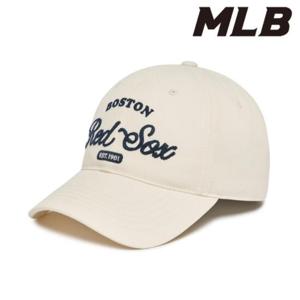 MLB (3ACPL033N-43CRD) 바시티 레터링 언스트럭쳐 볼캡 보스턴