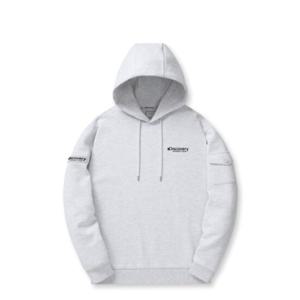 (디스커버리) 24S S 봄 DXHD35041MGL 남여공용 와펜 포켓 후드티셔츠