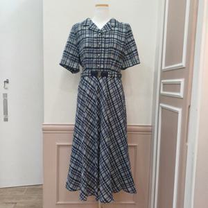 [BCBG]오페라 체크 OP  B4B4O612  55