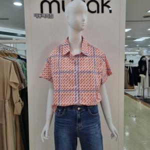 무자크 DP01 도트체크셔츠 Mo5wbl21